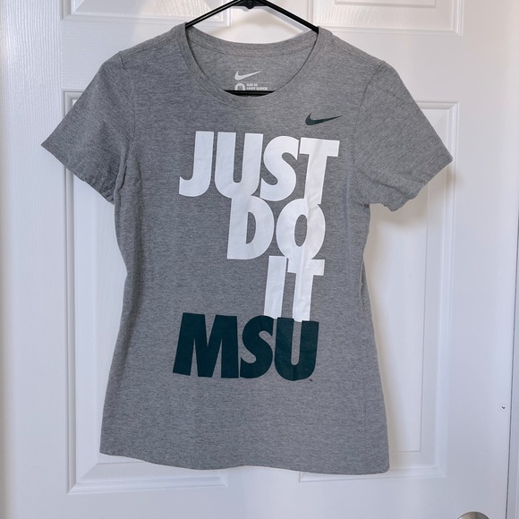 Women’s MSU Nike Tee. Size Medium, great condition. Worn once - Picture 1 of 2
